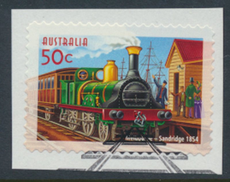 Australia SG 2434  SC# 2291  Used  with FD cancel Trains see details & scan