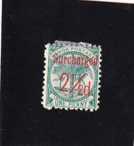 Samoa: Sc #28, MH, Thin (45946)