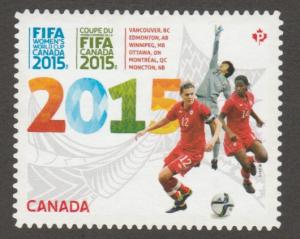 Scott #2837  FIFA soccer