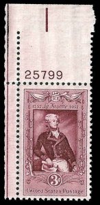 PCBstamps   US #1097 3c Lafayette Bicentenary, MNH, (26)