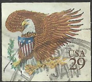 # 2595 USED EAGLE AND SHIELD    