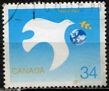 Canada; 1986: Sc. # 1110: Used Cpl. Set