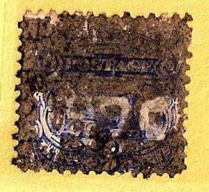 US Fancy Cancel = BOLDLY-SON HAND-INSCRIBED '1870'  / N16