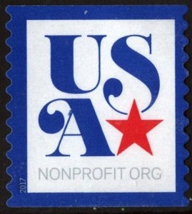 SC#5172 (5¢) USA Nonprofit Coil Single (2017) Used