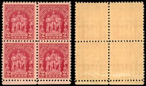 US Sc 680 VF/MNH BLOCK of 4 - 1929 2¢ - Battle of Fallen Timbers - See Desc.