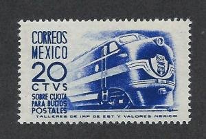 MEXICO SC# Q10 VF LH 1954