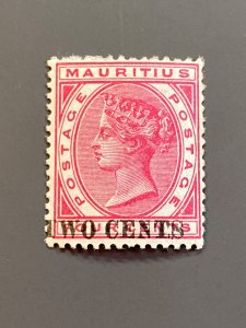 Mauritius 88 F-VF MH. Scott $ 2.50