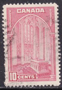 Canada 241a KGVI Pictorial, Memorial Chamber 1938