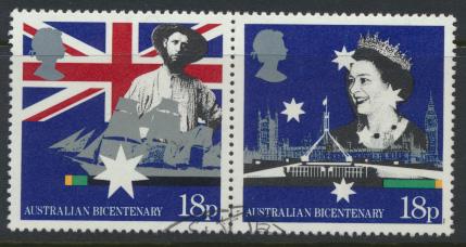 Great Britain  SG 1396a SC# 1223a Used / FU with First Day Cancel - Australia...