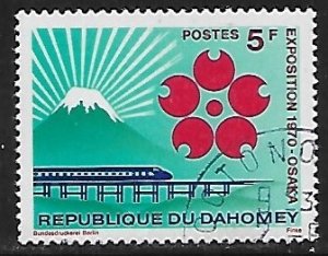 Dahomey # 270 - Mount Fuji - used - CTO/OG.....{KlGn17}