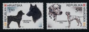 Croatia 463-4 MNH Dogs