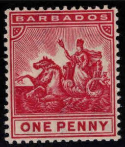 Barbados Scott 94 MNH** wmk 3 Carmine  color