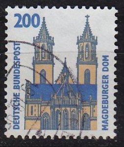 GERMANY BUND [1993] MiNr 1665 ( O/used ) Sehenswürdigkeiten