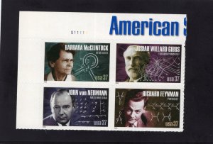 3909a American Scientists, MNH UL-PB/4