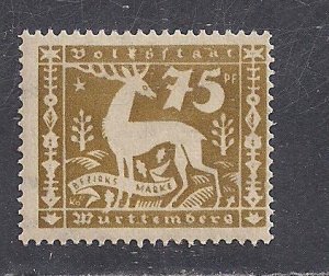 GERMAN STATES - WURTTEMBERG SC# O58  F/MOG