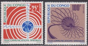 Congo People's Republic Sc #106-107 Mint Hinged