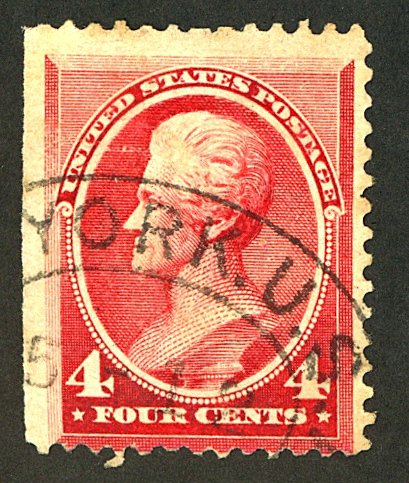 U.S. #215 USED THIN