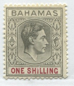 Bahamas KGVI 1938 1/ on thick chalky paper mint o.g. hinged