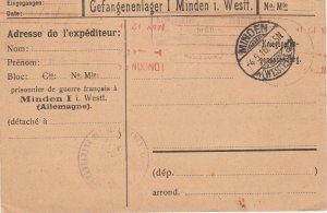 World War I Prisoner of War postcard Austrian POW