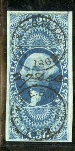 US R78a USED VF/XF 1862 S-O-N CANCEL **A BEAUTY** BIN $40.00