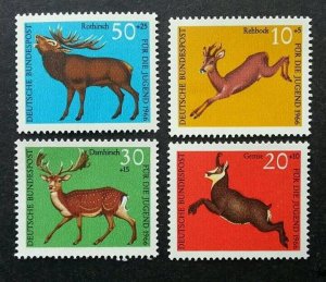 Germany Deers 1966 Wildlife Fauna Animal (stamp) MNH