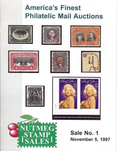 Nutmeg Stamps Sales, Sale 1, Nutmeg 1