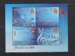 Tonga - Niuafo'ou #322 (2014 Christmas sheet) VFMNH CV $9.25