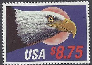 #2394 $8.75 Express Mail Eagle and Moon 1988 Mint NH