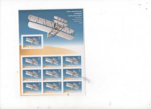    SCOTT# 3783	First Flight Centenary