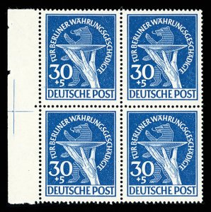 Berlin (Germany 1948-1990) #9NB1-9NB3 Mint nh fine to very fine  blocks of 4 ...