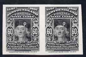 Newfoundland 1897 400th Anniversary Henry VII 60c black I...