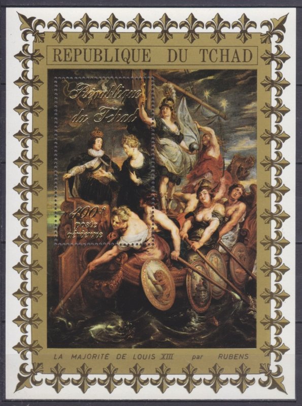 1972 Chad 539/B42 Artist / Peter Paul Rubens 10,00 €