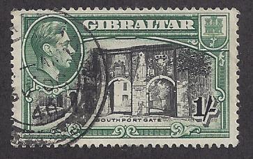 Gibraltar Scott # 114B   Used