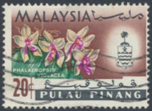 Penang Pulau Pinang  Malaya  SC#  73 Used see details & scans