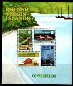 BRITISH VIRGIN ISLANDS SGMS401 1979 WILDLIFE CONSERVATION MNH 