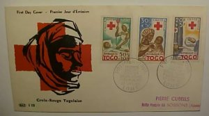 TOGO RED CROSS FDC 1959