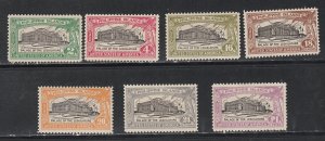 Philippines # 319-325, Legislative Palace, Mint Hinged, 1/2 Hinged Cat,.