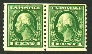 U.S. #443 MINT PAIR OG NH