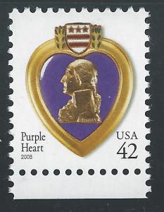 US #4263 42c Purple Heart - MNH