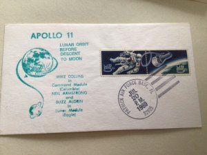 Apollo 11 Man on the Moon 1969 Moon Landing stamp cover   A13771