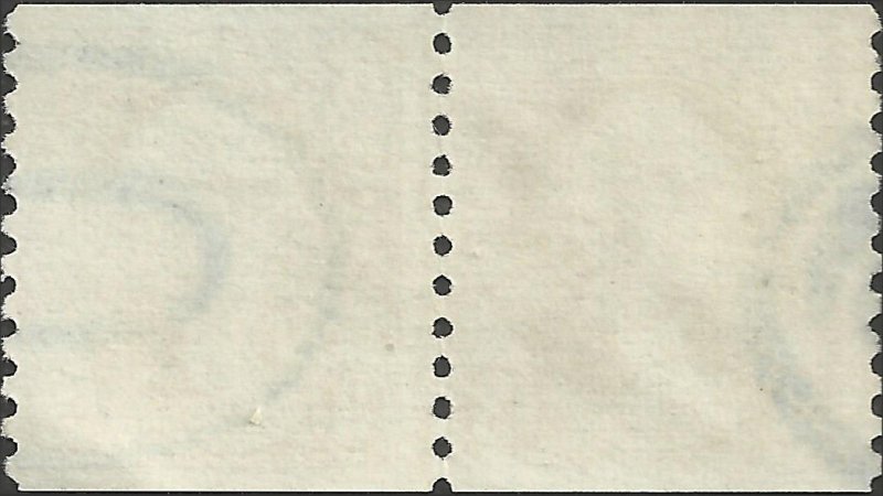 # 721 Used Line Pair Deep Violet George Washington