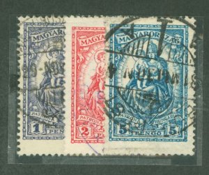 Hungary #415-7 Used Single (Complete Set)