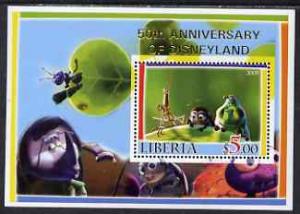 Liberia 2005 50th Anniversary of Disneyland overprint on ...