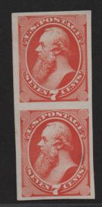 $US Sc#160P3 M/VF-XF Plate Proof pair on India paper, Cv. $70