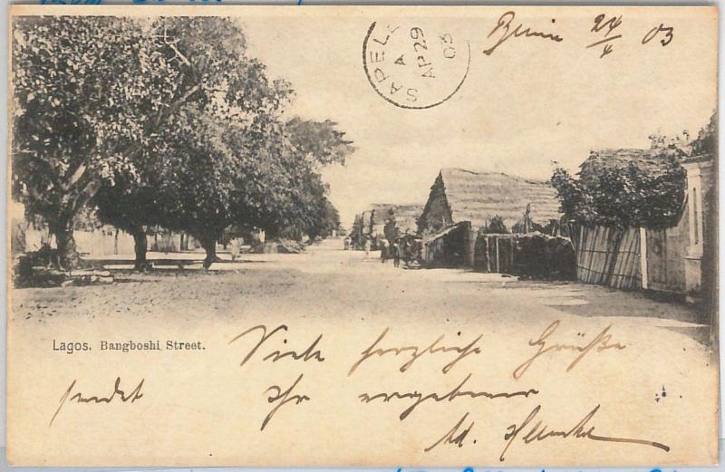 51946 - SOUTHERN  NIGERIA  -  POSTAL HISTORY -  POSTCARD from SAPELE to GERMANY