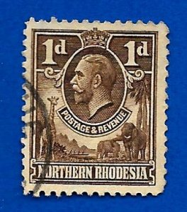 Northern Rhodesia 1925 - U - Scott #2 *