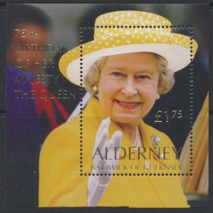 Alderney SG MSA162  SC# 163 QE II Birthday Mint Never Hinged see scan 