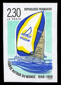 France, 1950-Present #2223 (YT 2648) Cat€30, 1990 Whitbread Global Yacht Ra...