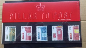 Great Britain 2002 British Pillar Boxes Mint