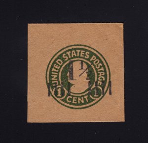 Scott #U500 Mint Cut Square, Cat $60.00